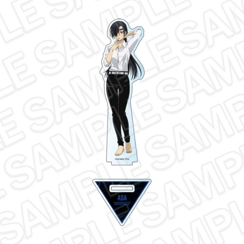 Fan Figurine Decoration Anime Daemons of the Shadow Realm 15CM Acrylic Figure Stand Model Plate Keychain Yuru,Asa,Ryu Tadera