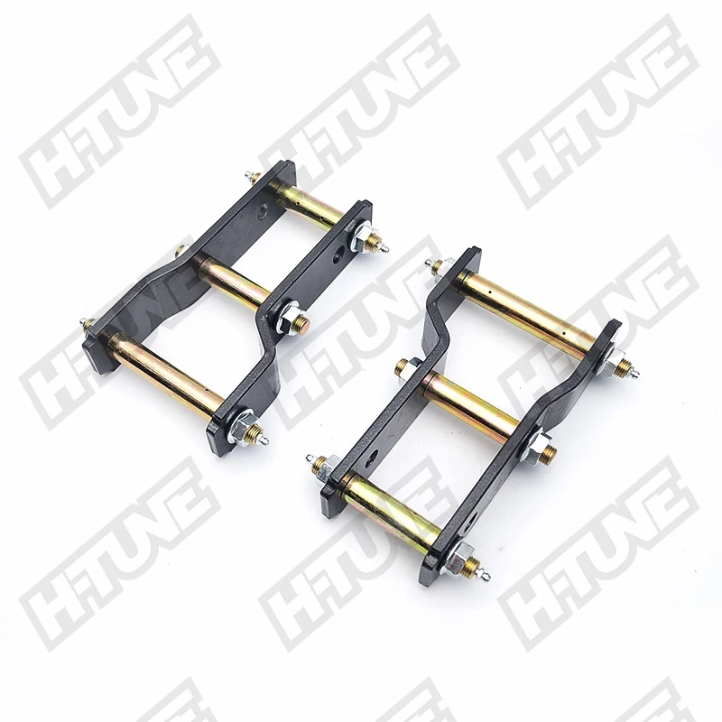 4x4 Suspension Lift Kits Front & Rear Leaf Spring G-Shackles Extended 2\