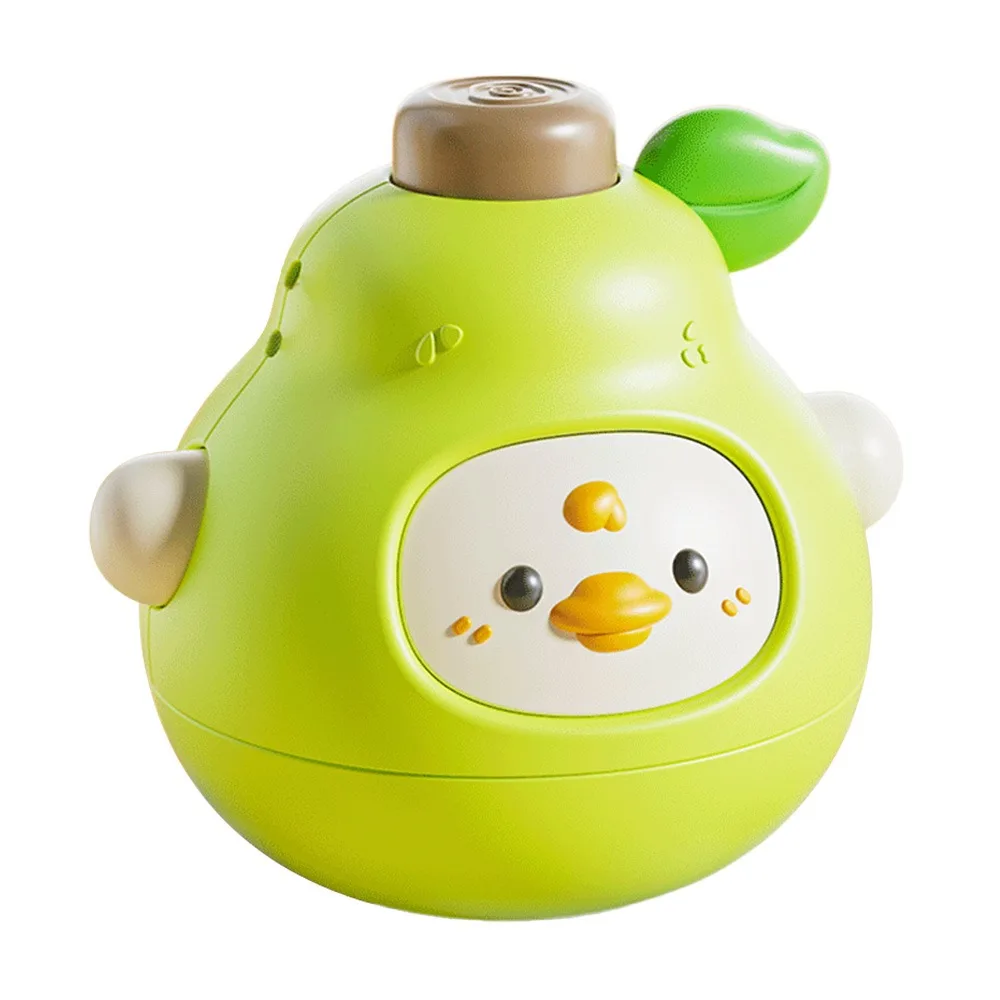 

Cartoon Fruit Gyroscope Multicolor Hand Eye Coordinated Spinning Toy Top Plastic Parent-child Interaction Rotating Collision Top
