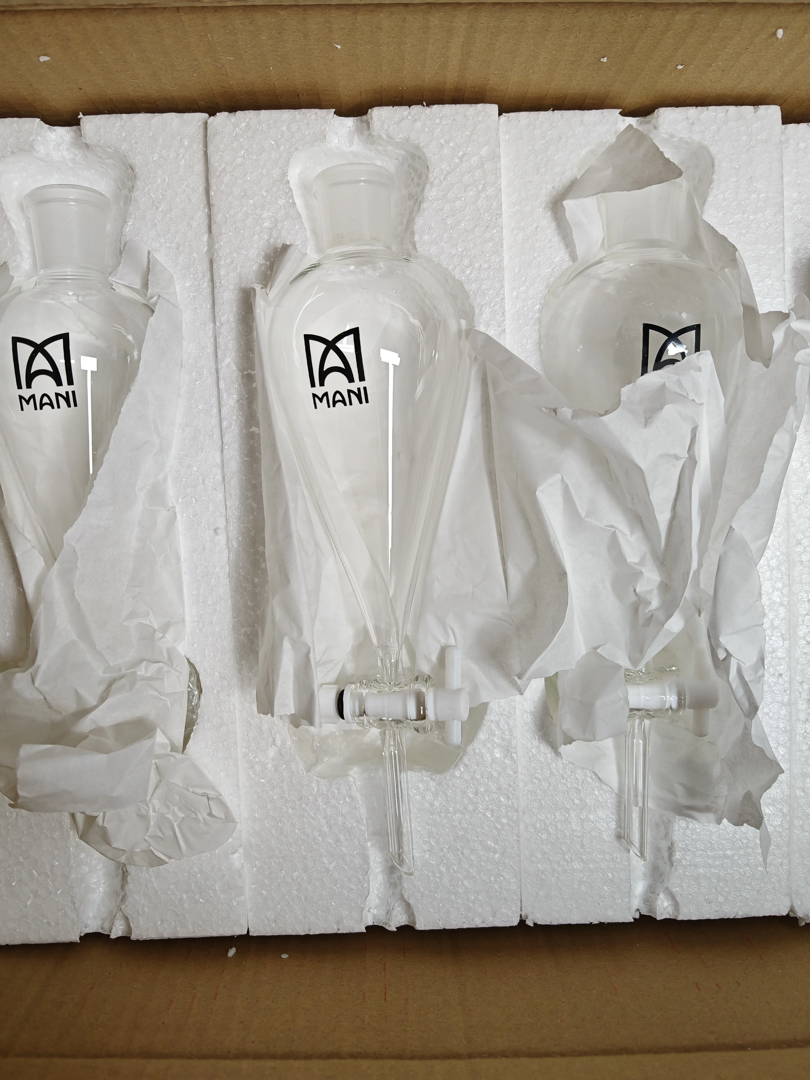 壁掛け式-1000ml-2000ml-boro33ガラス製洋梨型分液漏斗、充填ボトル、香水ディスペンサー