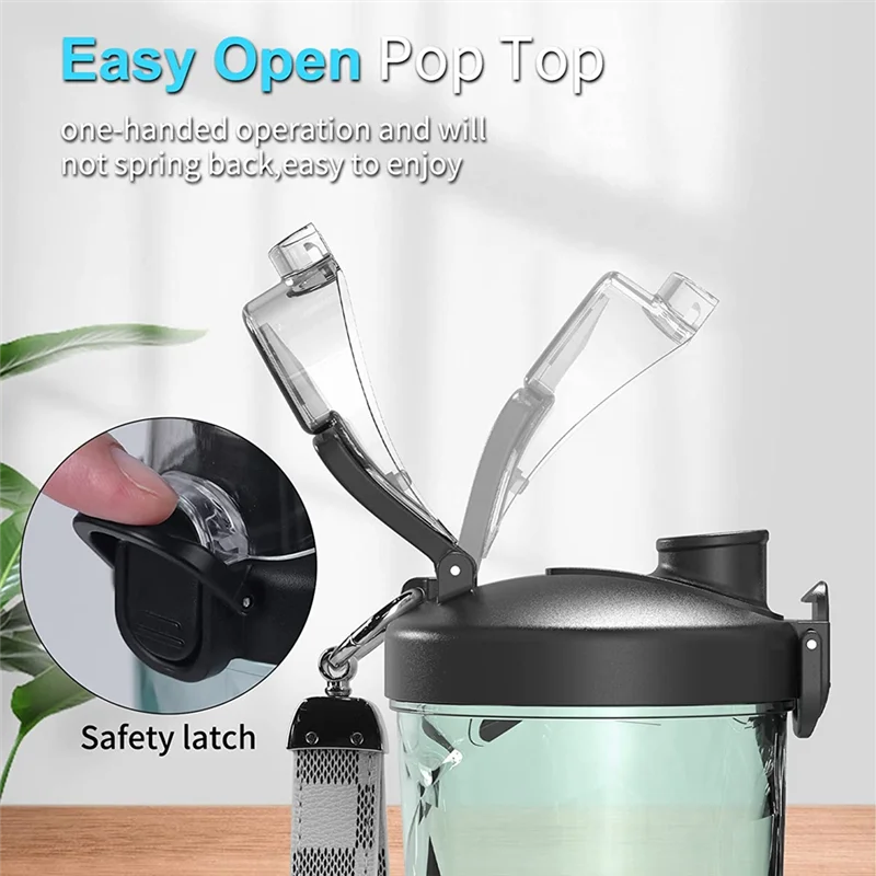 

ABPR-Portable Blender, Personal Size Blender For Shakes And Smoothies With 6 Blade Mini Blender 20Oz For Home,Travel