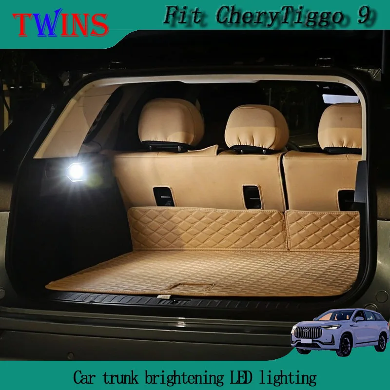 

Suitable for 23-24 Chery Tiggo 9 Car Specific Trunk Upgradation Brightening LED Lighting Lights Automotive Interior Accessories