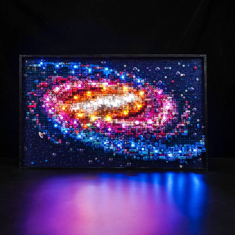 Brick Bling LED light model 31212 is suitable for The Milky Way Galaxy block gift (only including lighting accessories)