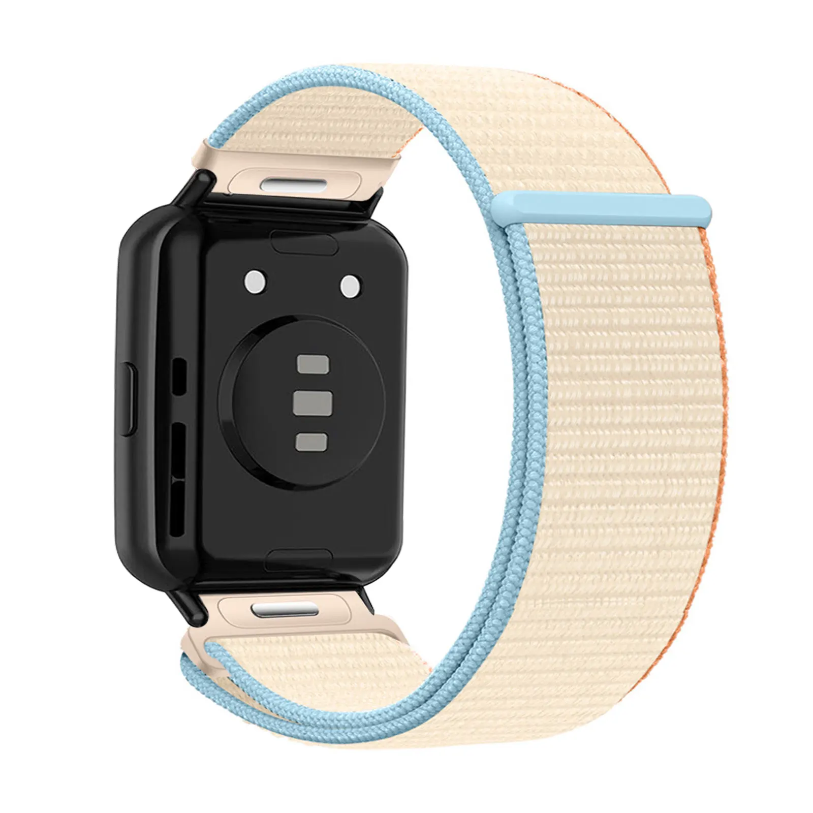 Nylon Bands for Huawei Watch Fit/Fit 2/Fit 3/Fit 4/Fit 4 Pro with Velcro and Snap fastener