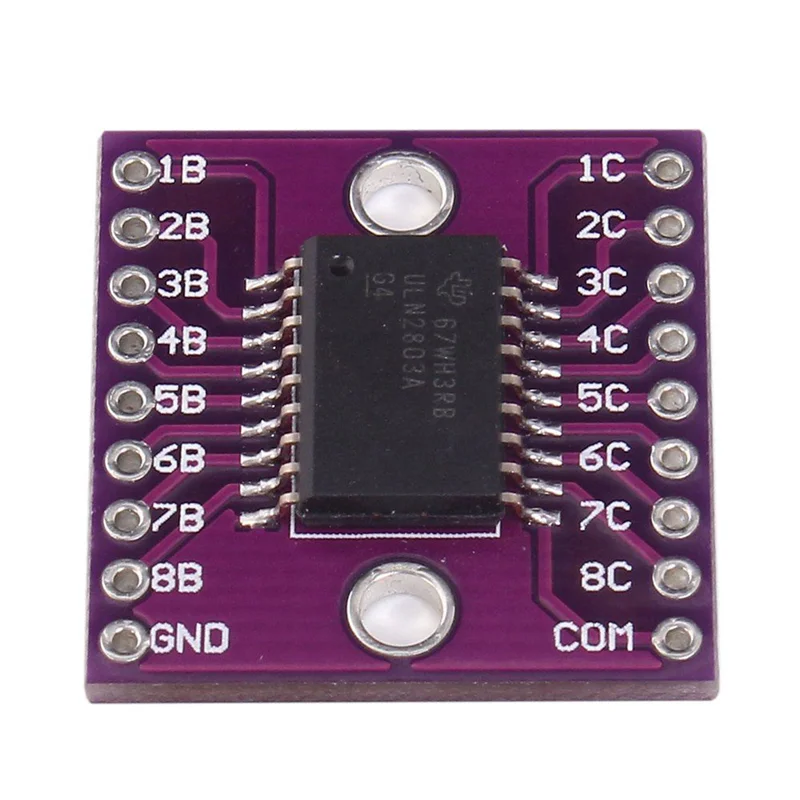 5 個 ULN2803A ダーリントン トランジスタ アレイ ドライバー ブレークアウト ボード Arduino-A78G 用