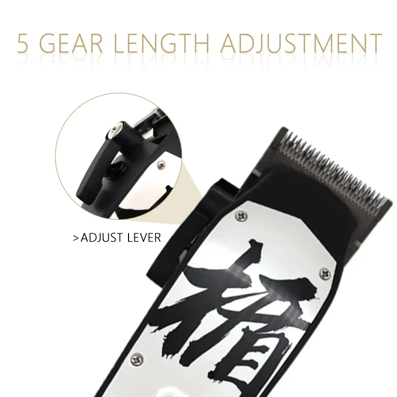 Madeshow M10+ M11 Professional Oil Head Hair Clipper Hair Cutter Titanium Plated Ceramic Blade 7000rpm Hair Salon Trimmer image 4