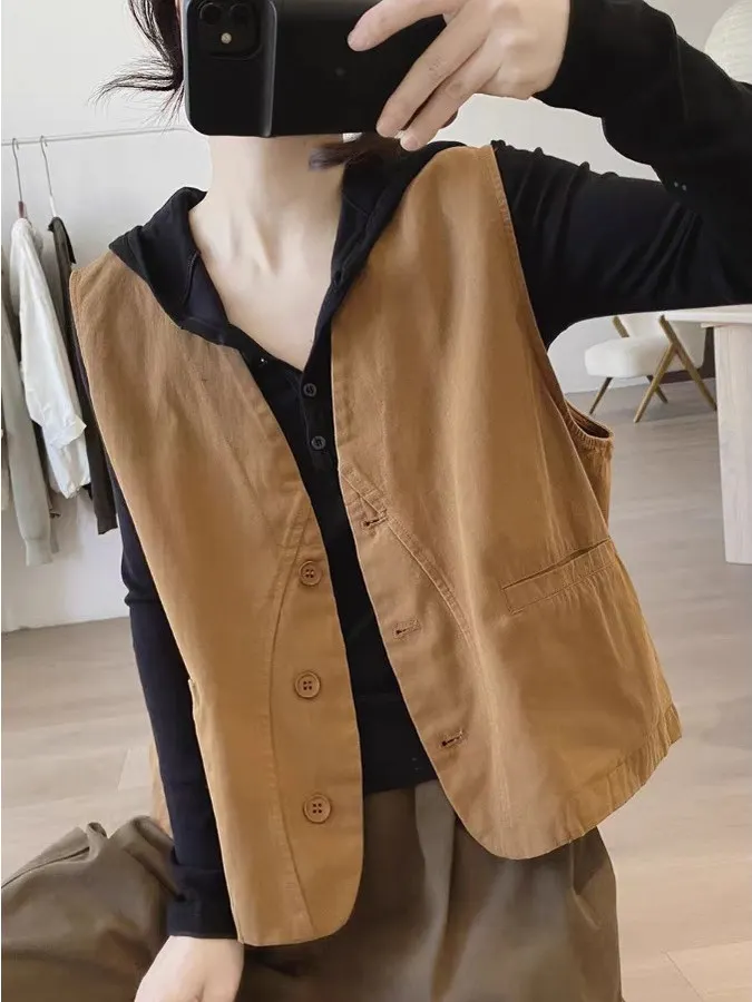 Jaet – vêtements de travail simples en coton v-ne, nouveau Design de tapis Sle pour femmes, haut de gamme, Assurance Faion avant, automne