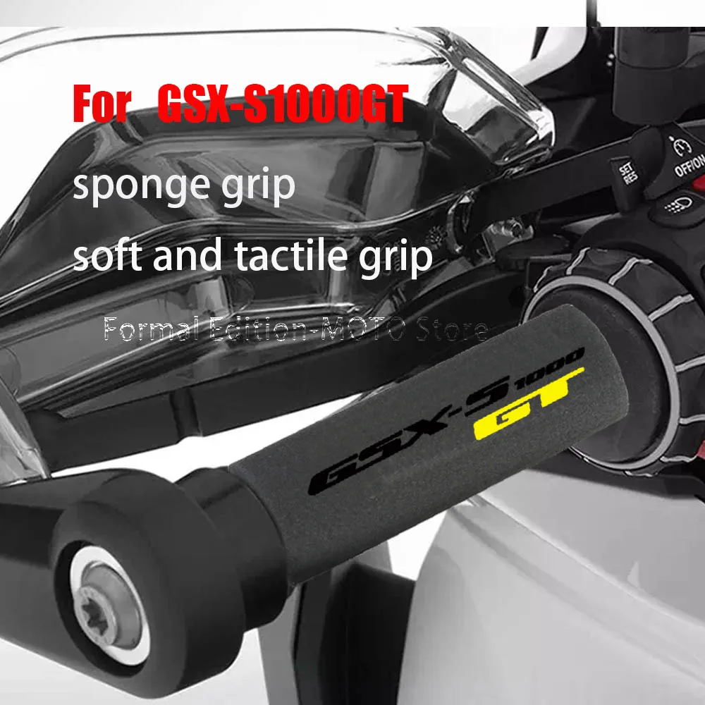 

For Suzuki GSX-S1000GT GT Motorcycle Grip Cover 27mm Soft touch Motorcycle Sponge Grip