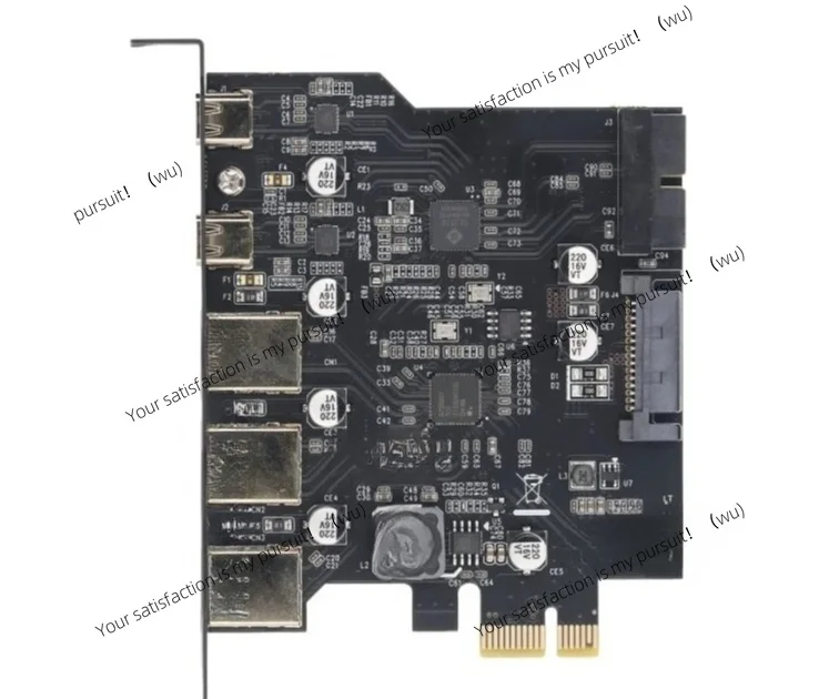 for Windows Linux OS X Desktop PC PCIe to USB 3.2 Gen 1 Card 5Gbps 3 USB Type A 2 USB Type C 5 Port PCI Express Expansion Card