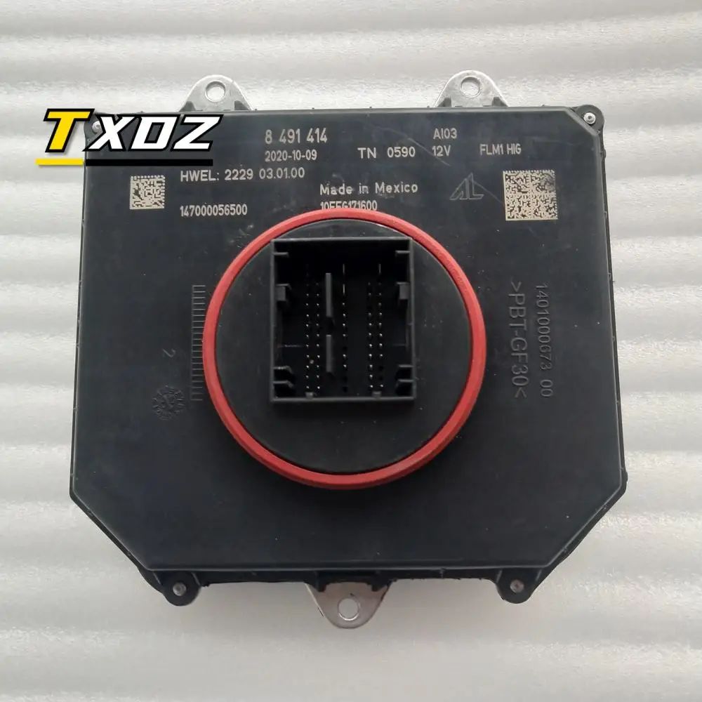 Original Control Module 8491414 For 2017-2020 BMW 5 Series G30 G31 F90 X3 G01 X4 G02 540i 520i 530i Adaptive LED Headlight