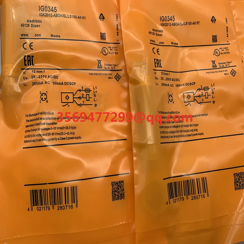 

Brand new stock IG0351 IG0345 IG0344 IG0341 IG0349 IG0348 Proximity switch sensor
