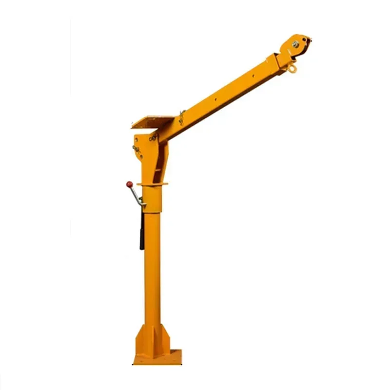 Vehicle-Mounted Small Crane 0.5 Ton Truck Self-Provided Vehicle-Mounted Crane 12V/24V Household Electric Hoist Hoist