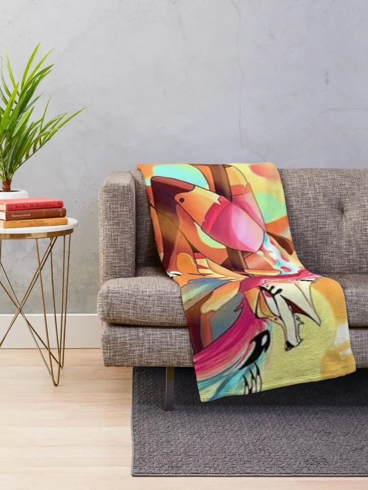 Helluva Boss Beelzebub Throw Blanket Long Lasting Soft Plush Blanket for Daily Use