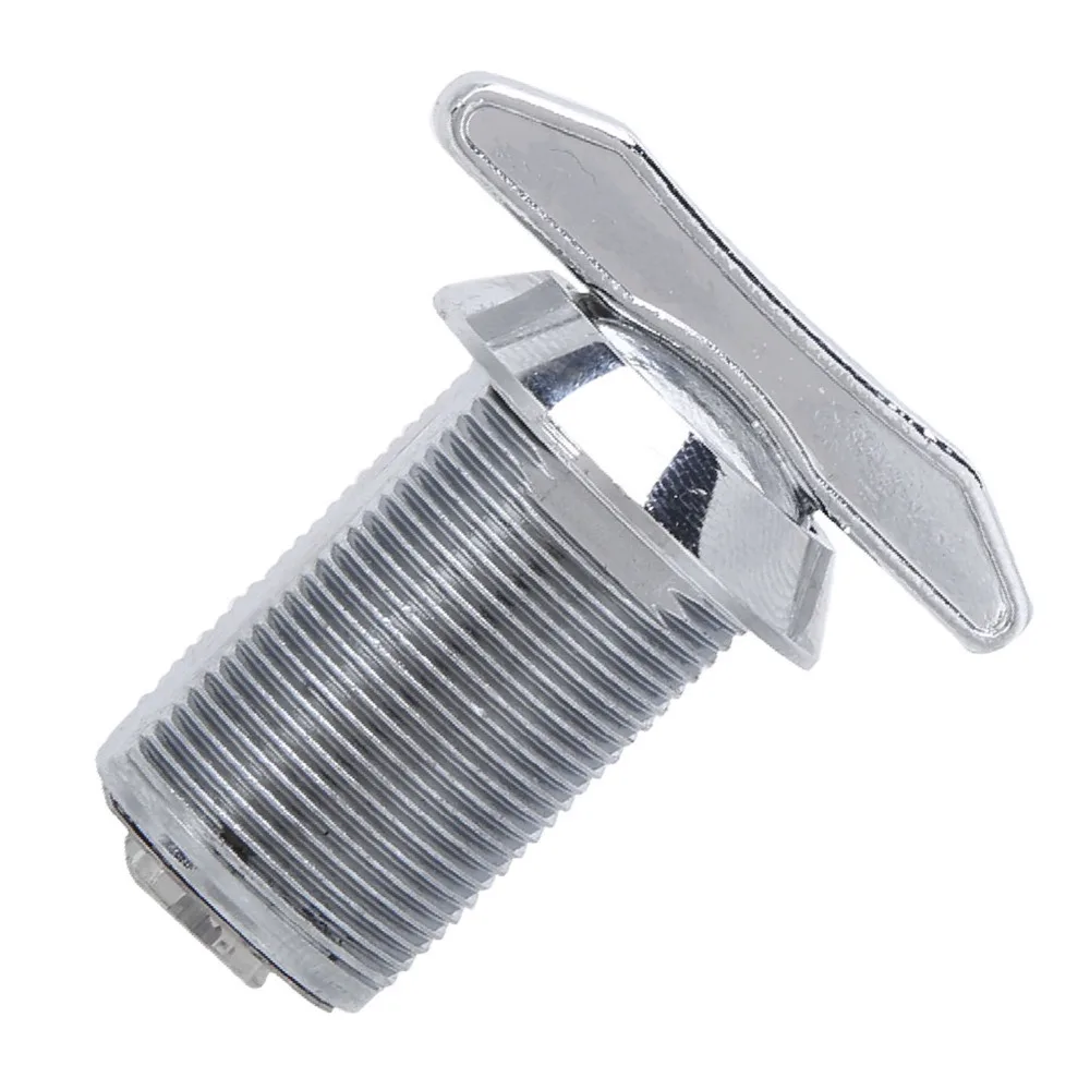 327-30 Lock Keyless Design 30mm Lock Thread Length Cam Lock Cam Mechanism Chrome-plated Surface Cam Lock Without Key