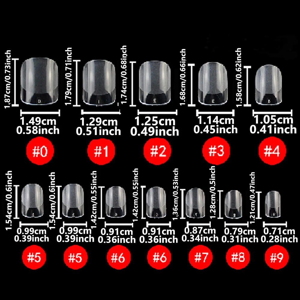240 Stück kurze Mandel nagels pitzen weiches Gel vorgeformte Acryl nagels pitzen halb matte volle Abdeckung Nagels pitzen klar gelly drücken auf Nagel – Detail 4