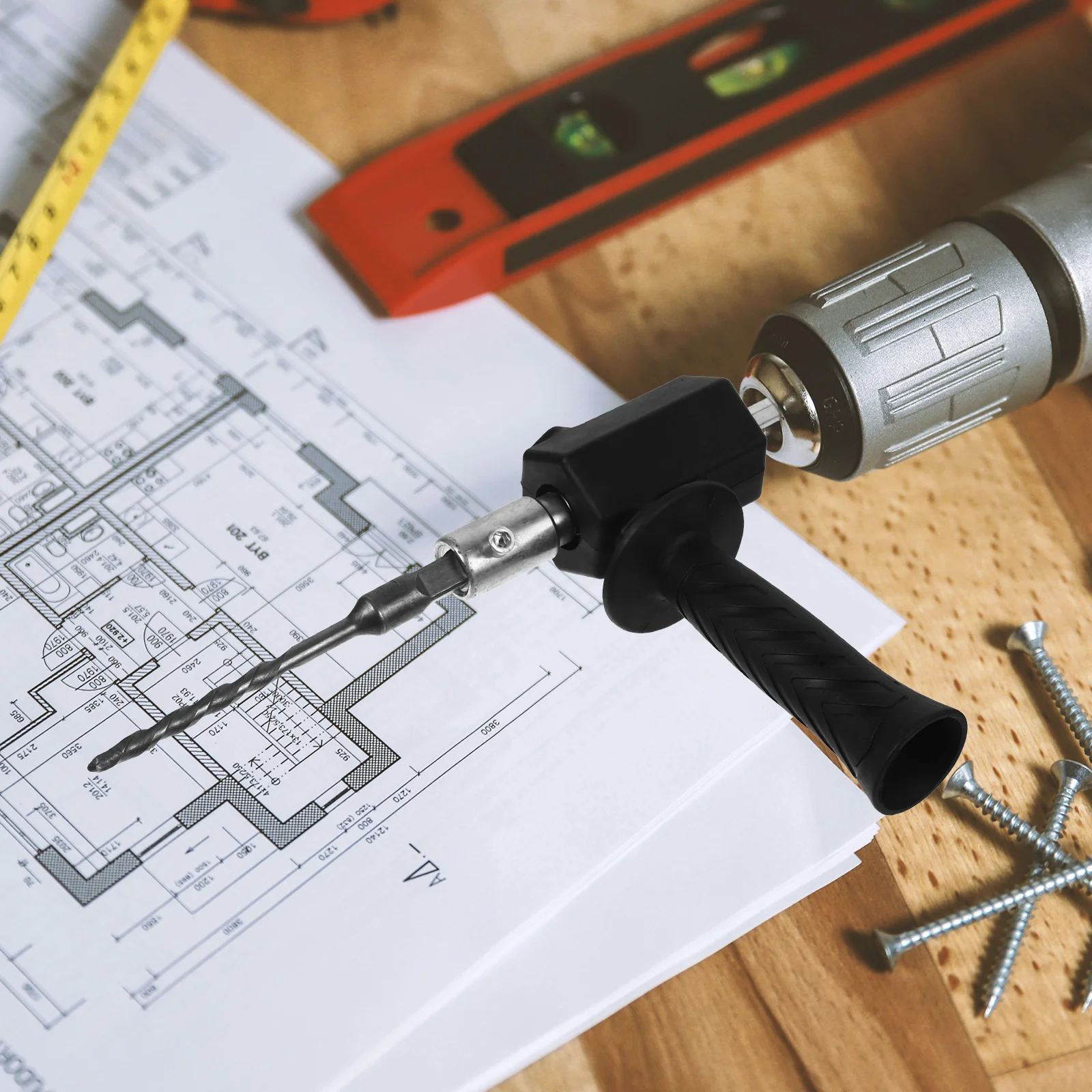 1Set الحفر الكهربائية تحويل رئيس الصلب مثلث نقل رمح الحفر الكهربائية إلى المطرقة محول كسر الخرسانة #2