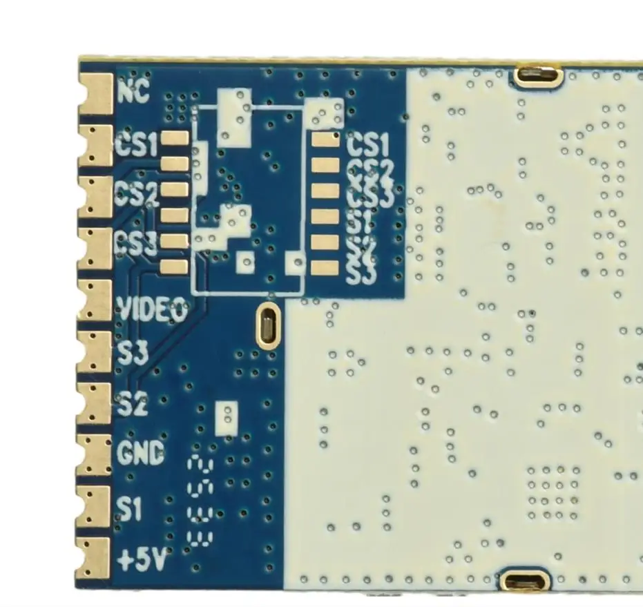 

FPV 3.3G 64CH VRX FPV Wireless Image Transmission Analog Receiver Frequency Range 3060-3500MHz Automatic Channel Search FT3500