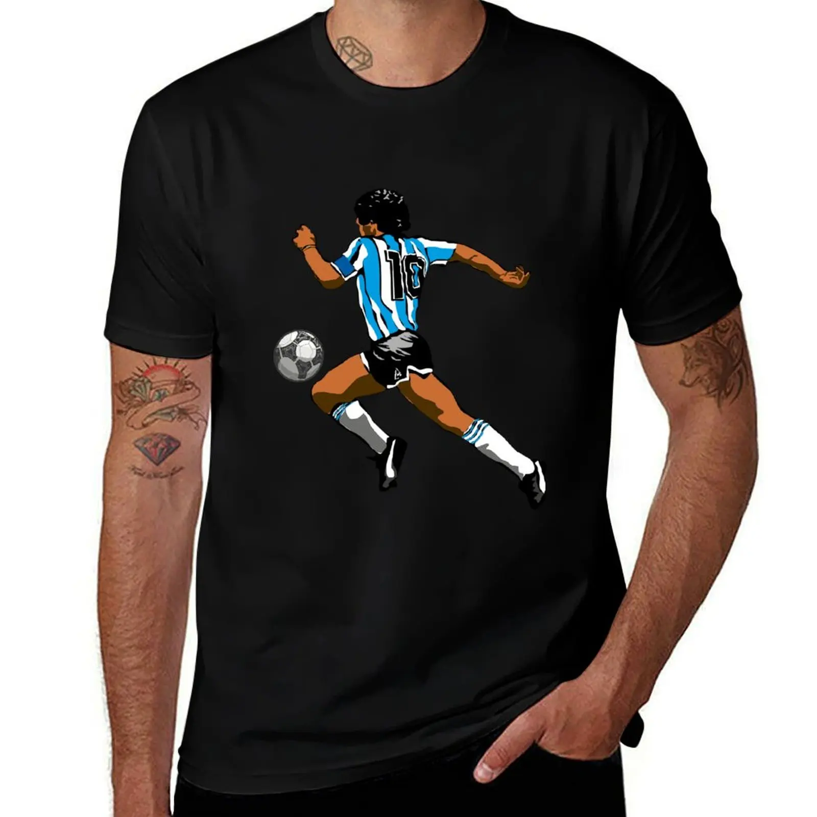 El Diego T-Shirt All Match Basic Short Sleeve Top