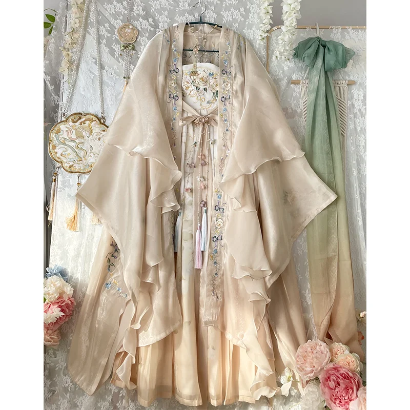 

Hanfu Dress Women Ancient Chinese Traditional Hanfu Female Fairy Cosplay Costume Summer Dance Dress Hanfu Party Outfit For Girl