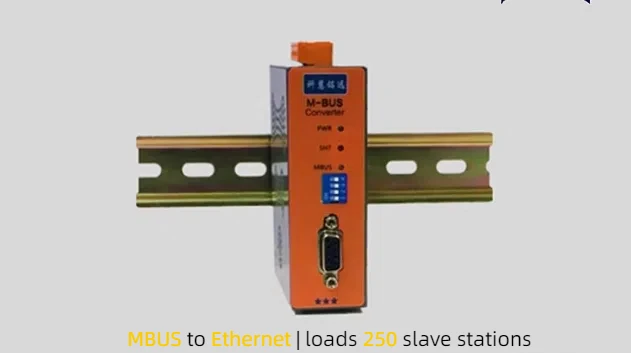 M-BUS/MBUS to Ethernet/Transparent converter (250 load) KH-ET-M250 concentrator