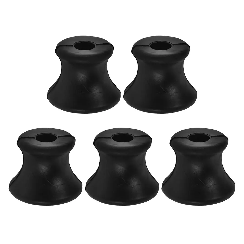 

5Pcs Universal Non-Slip Rubber Base Set for Sound Healing Meditation Yoga Resonance Support Enhanced Relaxation Focus
