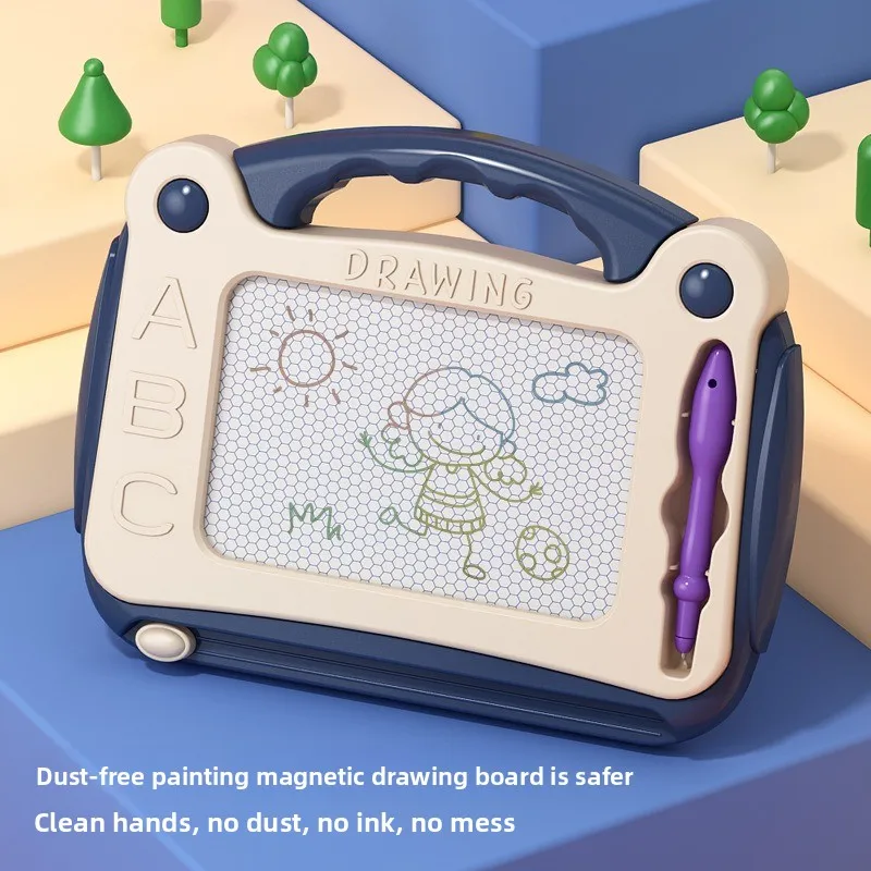 Tablero de dibujo magnético, Graffiti de colores, borrador mágico, tablero de dibujo, tablero de Graffiti para niños, arte, juguete de dibujo para educación temprana