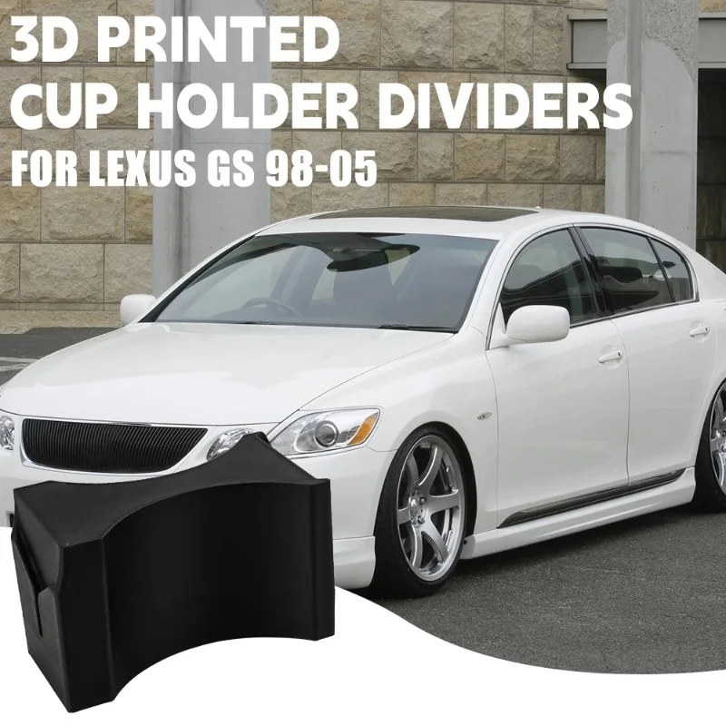 Center Console Cup Holder Divider Suitable For 98-05 Lexus GS Cup Holders Automotive Interior Accessories