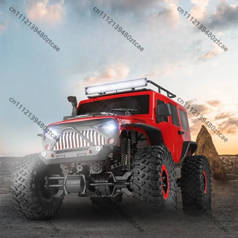 Electric 4X4 Dual Bridge RC Crawler 1/10 Scale Suspension Offroad RC Truck Hobby Toy