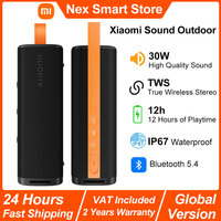 Global Version Xiaomi Sound Outdoor,30W Portable Speaker,TWS Stereo Combo,12-hours Long Battery Life,IP67 BT5.4 Wireless Speaker
