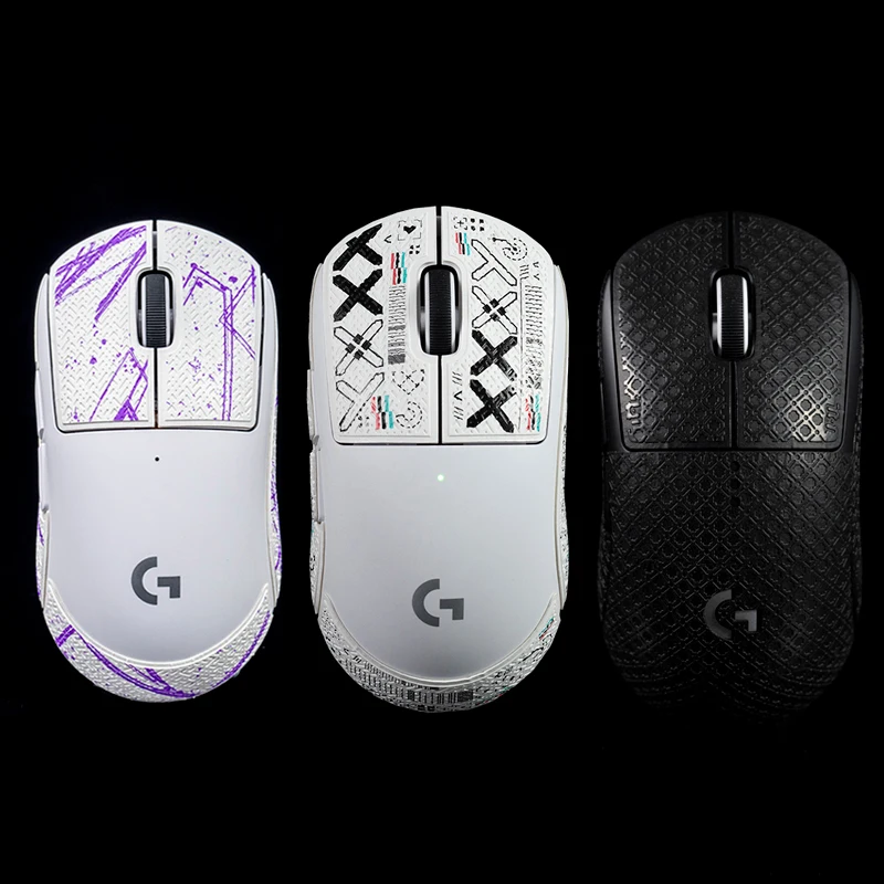 Full Cover Sweat-Resistant Anti-Slip Sticker for Logitech G Pro X Superlight Mice DIY Upgrade Kit Anti-Slip Grip Tape for GPW