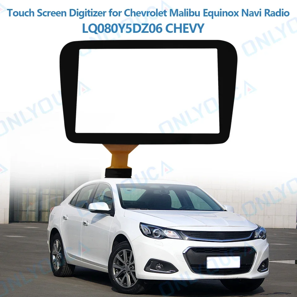

LQ080Y5DZ06 8.0 Inch 60 Pins Glass Touch Screen for Chevrolet Malibu Equinox for Malibu 16-21 Radio GPS Navigation Screen
