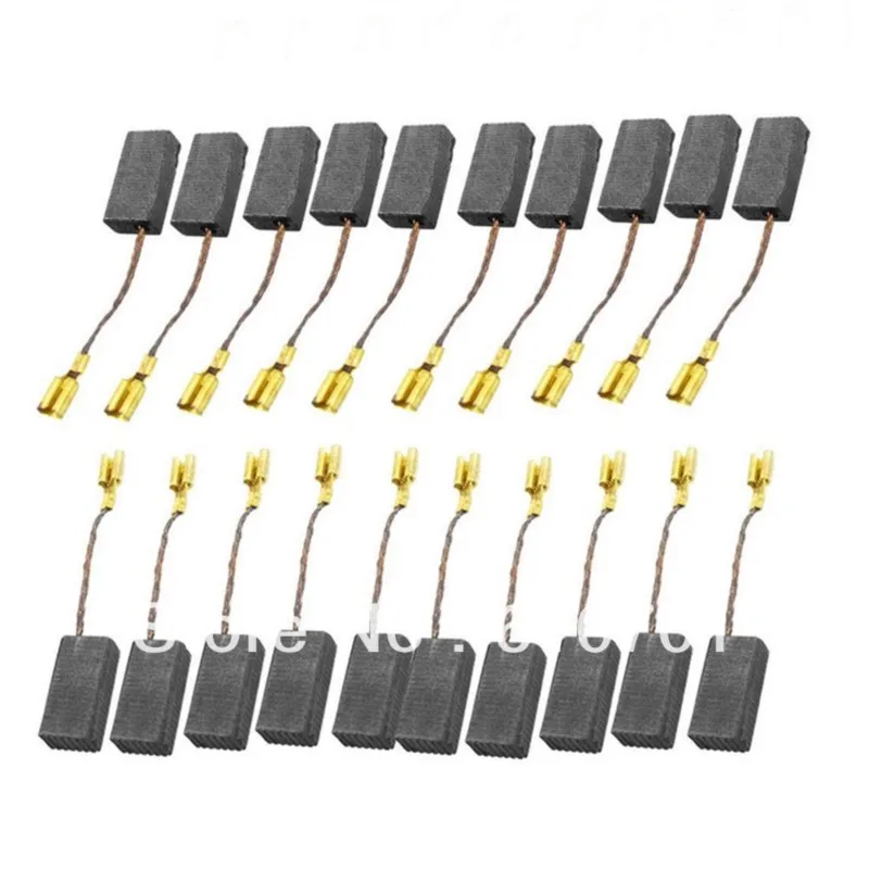 20pcs/lot 5*8*15mm Electric Motor Graphite Carbon Brush Power Tool Angle Grinder Saw Drill for Bosch 19/32