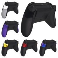 Agarres de goma extremos para mando de Xbox Core, rieles laterales antideslizantes con textura de diamante, paneles traseros de repuesto