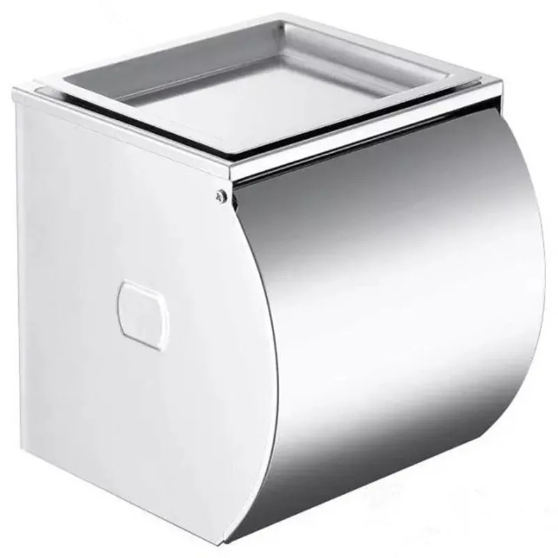 

Toilet tissue holder 304 stainless steel waterproof tissue box paper drawing toilet bathroom ring paper hanger