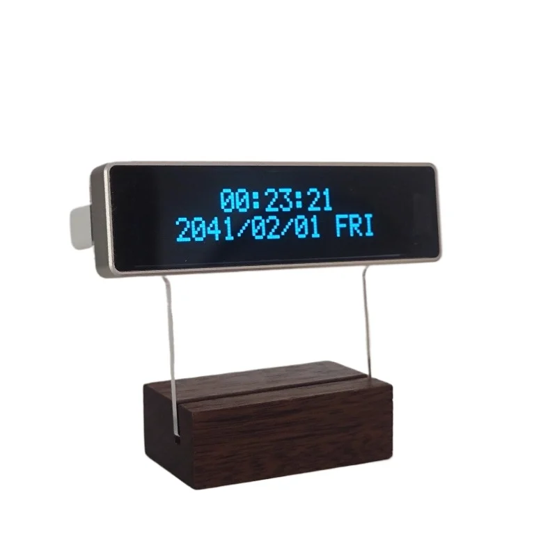 

NVARCHER Цифровые часы Настольные цифровые часы OLED-дисплей Часы Многорежимный дисплей Aida64 Подэкран