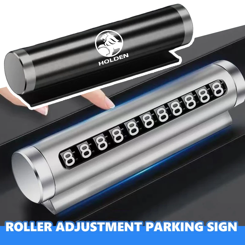 For Holden Car Temporary Parking Card Phone Number Card Plate Digital Parking Number Holder Colorado Captiva Commodor VT VX VU
