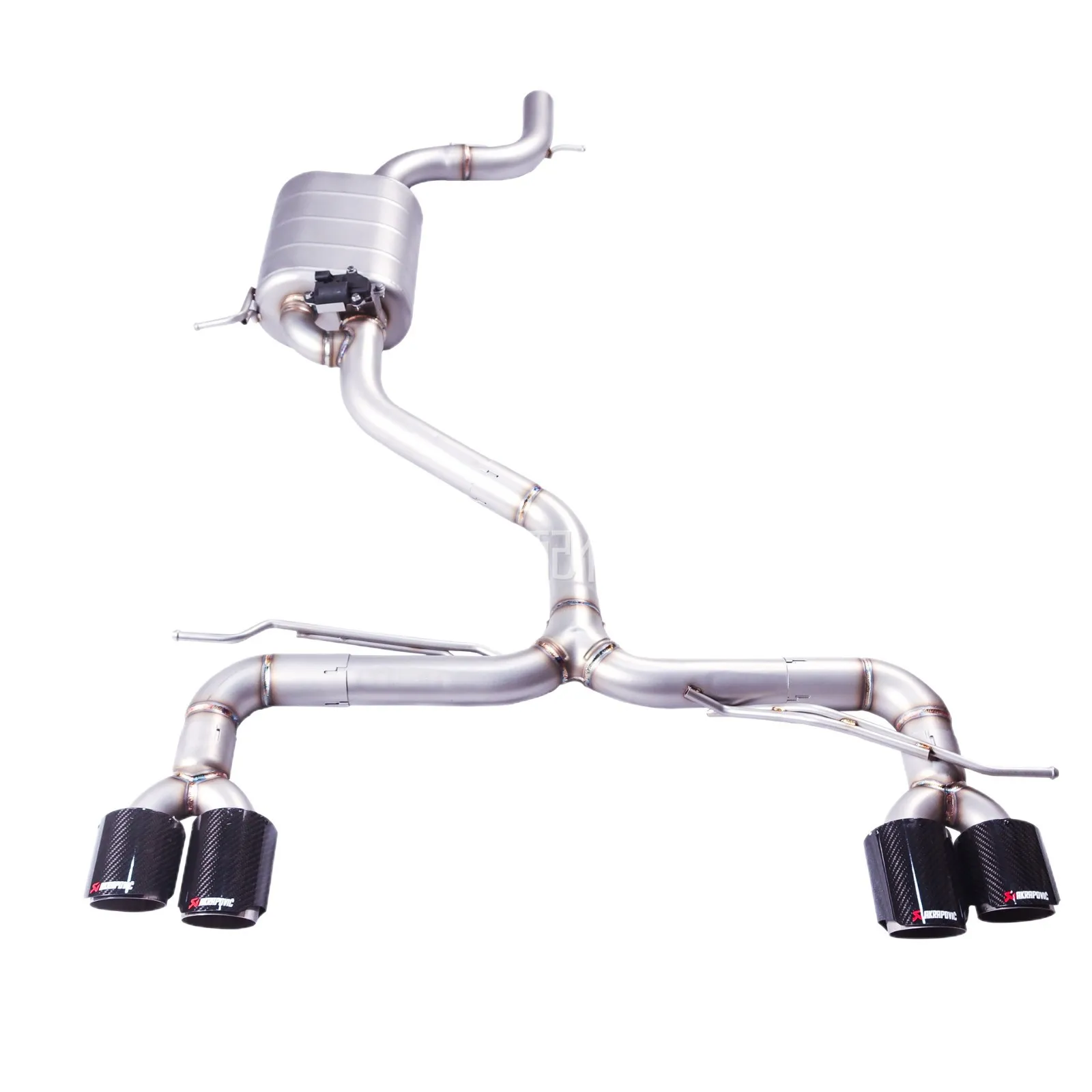 مناسبة لفولكس واجن شيروكو 1.4T 2.0T تعديل GFC صمام إلكتروني متوسط ونهاية نظام موجة الصوت المعدلة