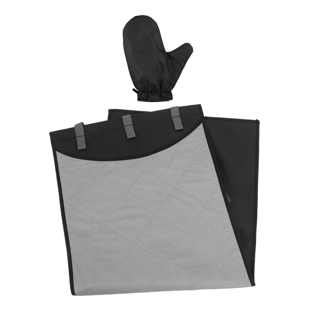 

1 set 1 Set Over The Door Ironing Mat Portable Foldable Heat Resistant Iron Pad Includes Steamproof Glove Space Saving Overdoor