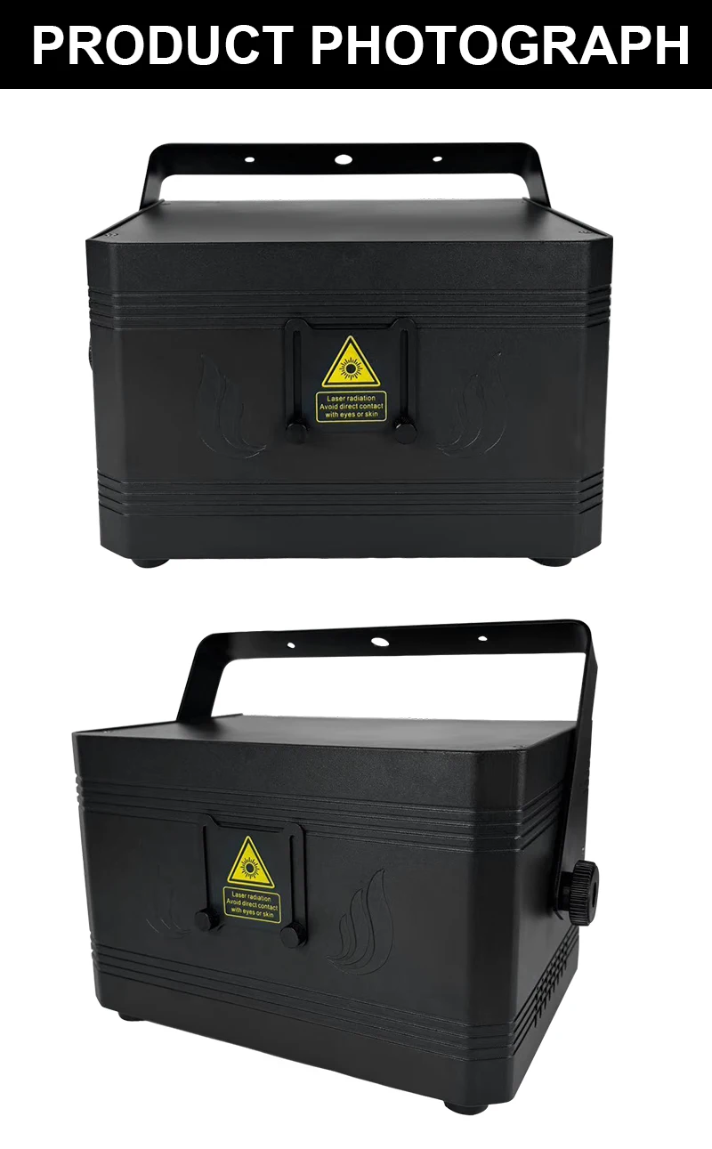 Animiertes Laserlicht, 5 W, vollfarbiges Scannen, ILDA, Bluetooth-Steuerung, DMX512, Strahlprojektor, Bar, Club, DJ, Disco, Weihnachtsfeier – Detail 7