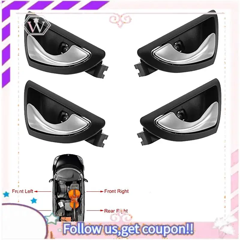 A76T-مقبض الباب الداخلي للسيارة JAC J3 J3S J3 Turin 2009 2010 2011 2012 2013 2014 2015 6105230U80