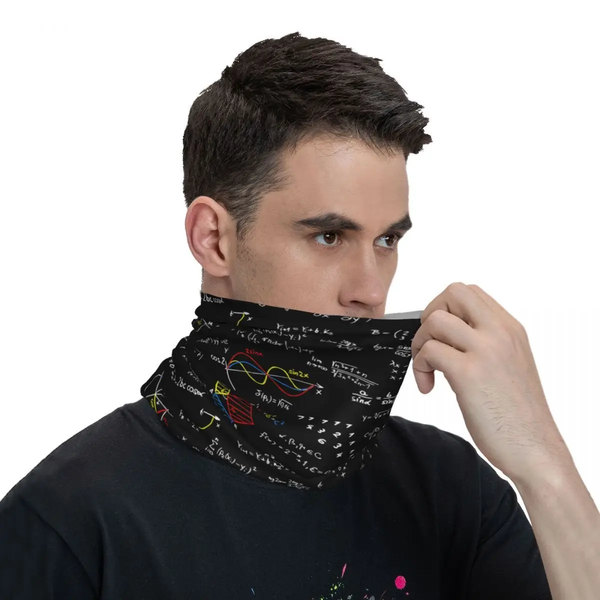 Multi-functional face mask casual and fashionable suitable for outdoor cycling skiing etc windproof and warm neck mask