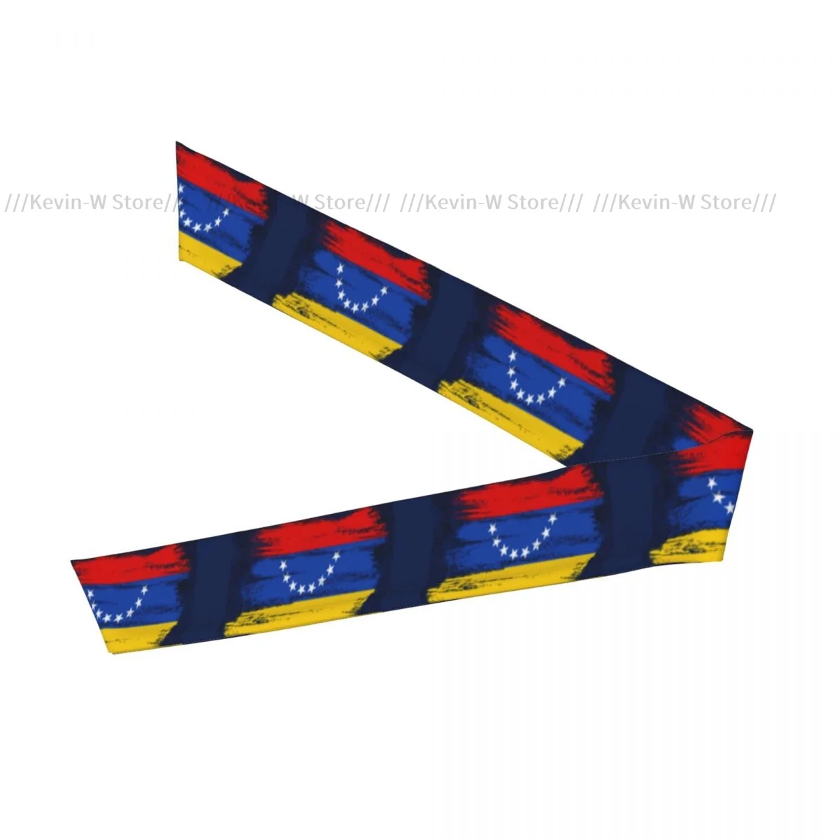 Tie Headbands Venezuela Grunge Flag Sports Head Band Athletic Sweatband Bandana Sweat Wicking