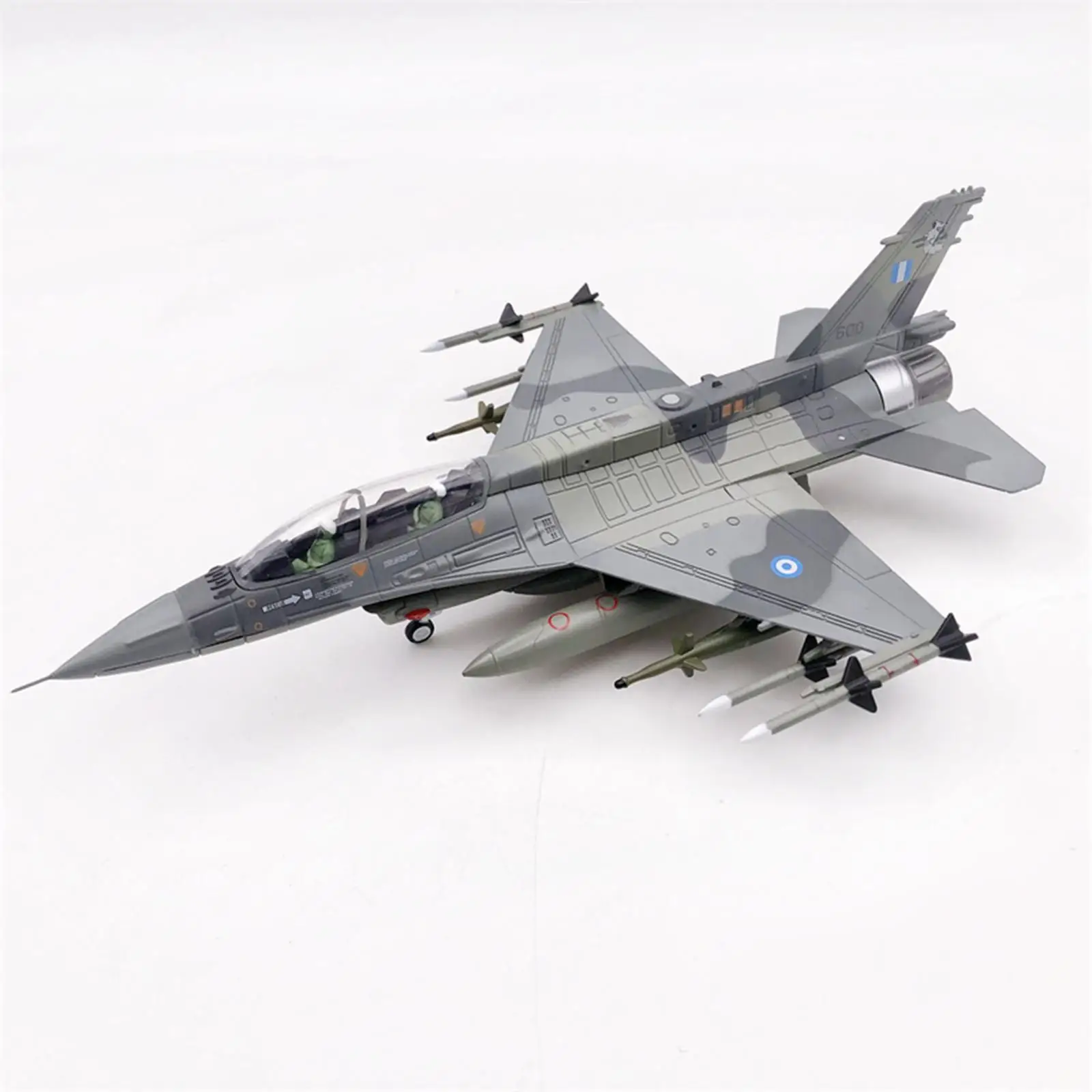 

Модель самолета 1:72 F16 с демонстрационной подставкой, сувенирная обтекаемая Коллекционная модель самолета в стиле ретро для фототехники