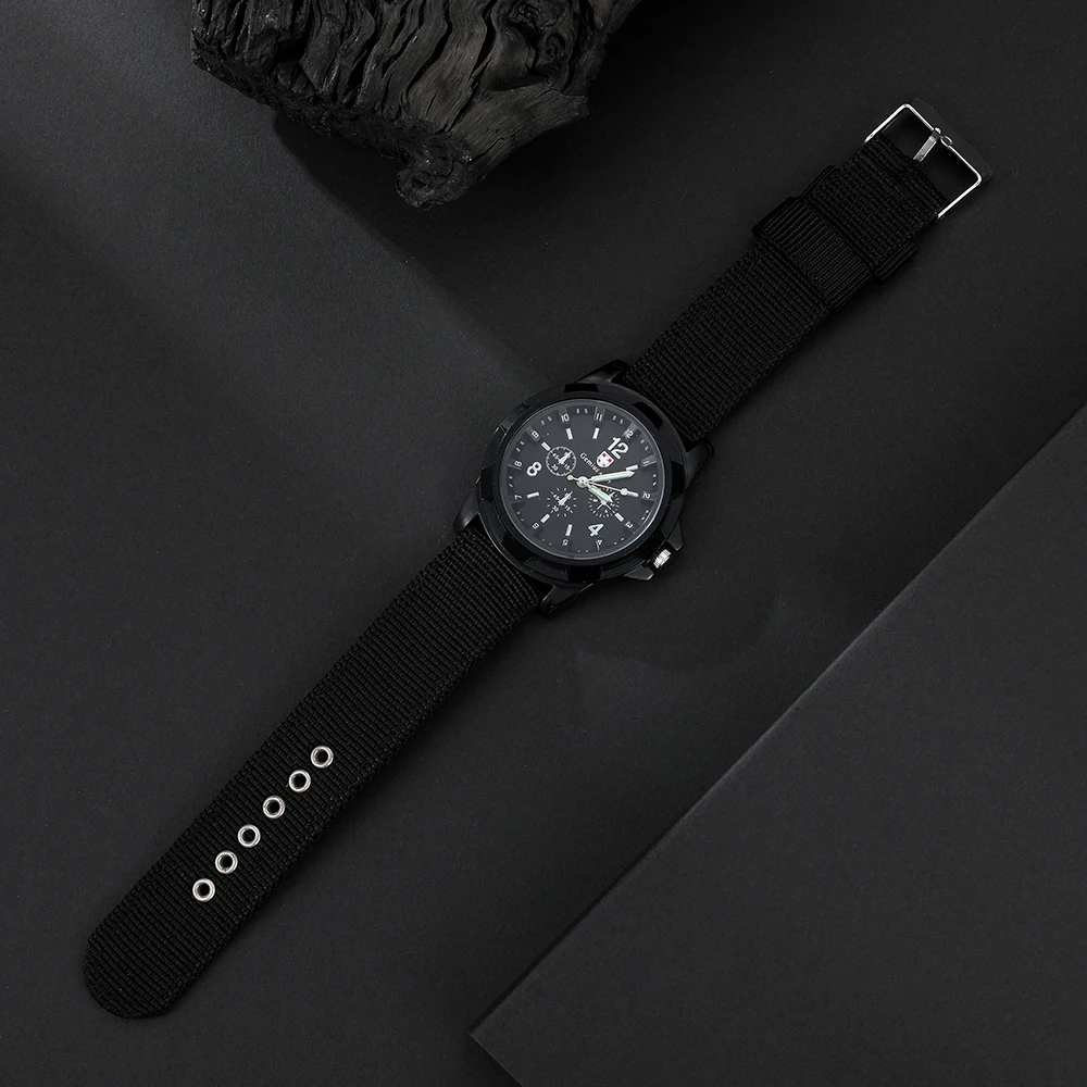 Men's set of watches, belts, wallets, sunglasses, exquisite gifts 3pcs, men's quartz watch and wallet image 4