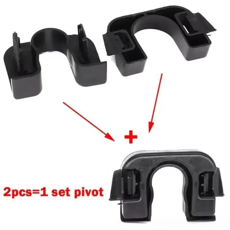 Car Trunk Retainer Fastener Clips 10Pcs Break Resistant Buckles for Partition Board & Cover Bracket Mounting