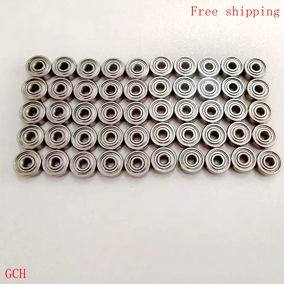 50 Uds 3X10X4mm 623 ZZ ABEC3 3x10x4 rodamiento de Motor