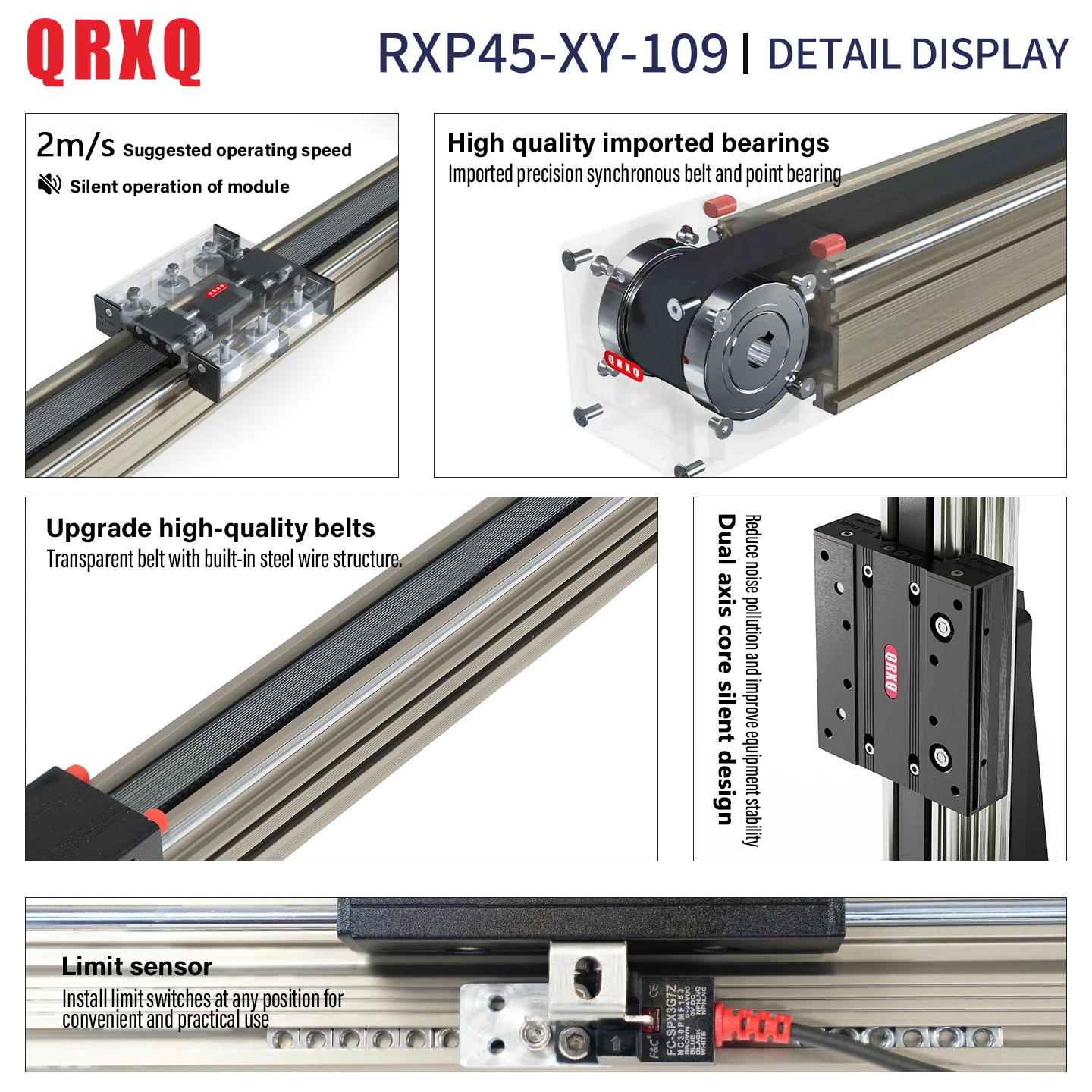 Cnc Router Complete Set Compleet Cnc Kit Z As Cnc Router Xyz Automatische Gantry Robot Rail 100Mm-1500Mm 3d Printer Accessoires