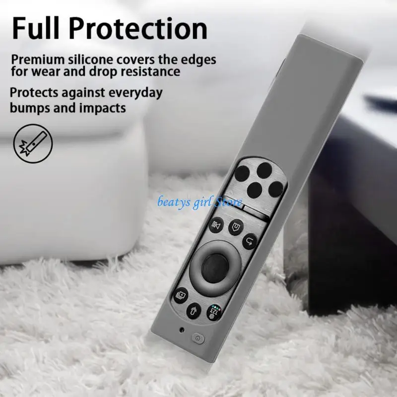 

C7AB Flexible Remote Control Skin Silicone Full Coverage Dust Protections for BN5901480D 1432A