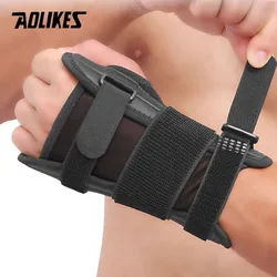 AOLIKES 1PCS Wrist Splint Carpal Tunnel Protector Wrist Support Palm Wrap Wrist Injury Fracture Fixed Orthopedic Wristband