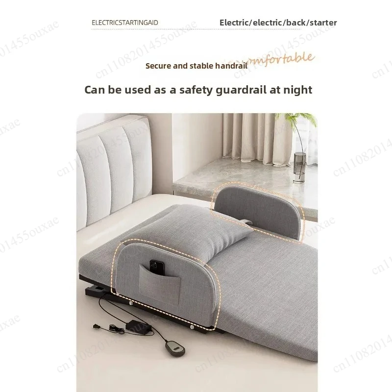 Electric Adjustable Hospital Bed, Electric Control Nursing Bed, Home Patient Care Bed, Height Lift Recliner, Extended Bed Design view 4
